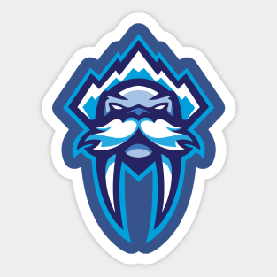 FistofTheWalrus (logo only) Sticker